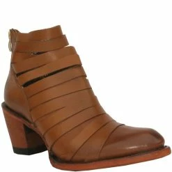 Getoutside Women's Lola Strappy Heel Boot In Maple 7 Getoutside Women's Lola Strappy Heel Boot In Maple -Shoe Shop g o gos 6 maple 2 1100x