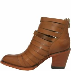 Getoutside Women's Lola Strappy Heel Boot In Maple 8 Getoutside Women's Lola Strappy Heel Boot In Maple -Shoe Shop g o gos 6 maple 3 1100x