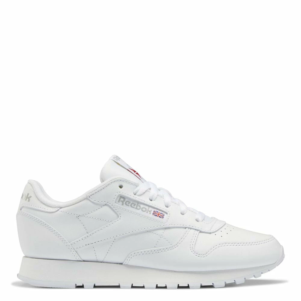 Reebok Women's Classic Leather In Cloud White/Cloud White/Pure Grey 3 3 Reebok Women's Classic Leather In Cloud White/Cloud White/Pure Grey 3
