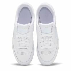 Reebok Women's Club C 85 In Ftwr White/Glass Blue -Shoe Shop gy9735 3 1100x