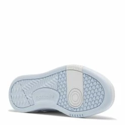 Reebok Women's Court Peak In Ftwr White/Glass Blue/Rbbr White 11 Reebok Women's Court Peak In Ftwr White/Glass Blue/Rbbr White -Shoe Shop gz2238 3 footwear photography bottom view white 1100x