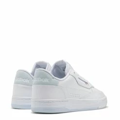 Reebok Women's Court Peak In Ftwr White/Glass Blue/Rbbr White 9 Reebok Women's Court Peak In Ftwr White/Glass Blue/Rbbr White -Shoe Shop gz2238 6 footwear photography back lateral top view white 1100x