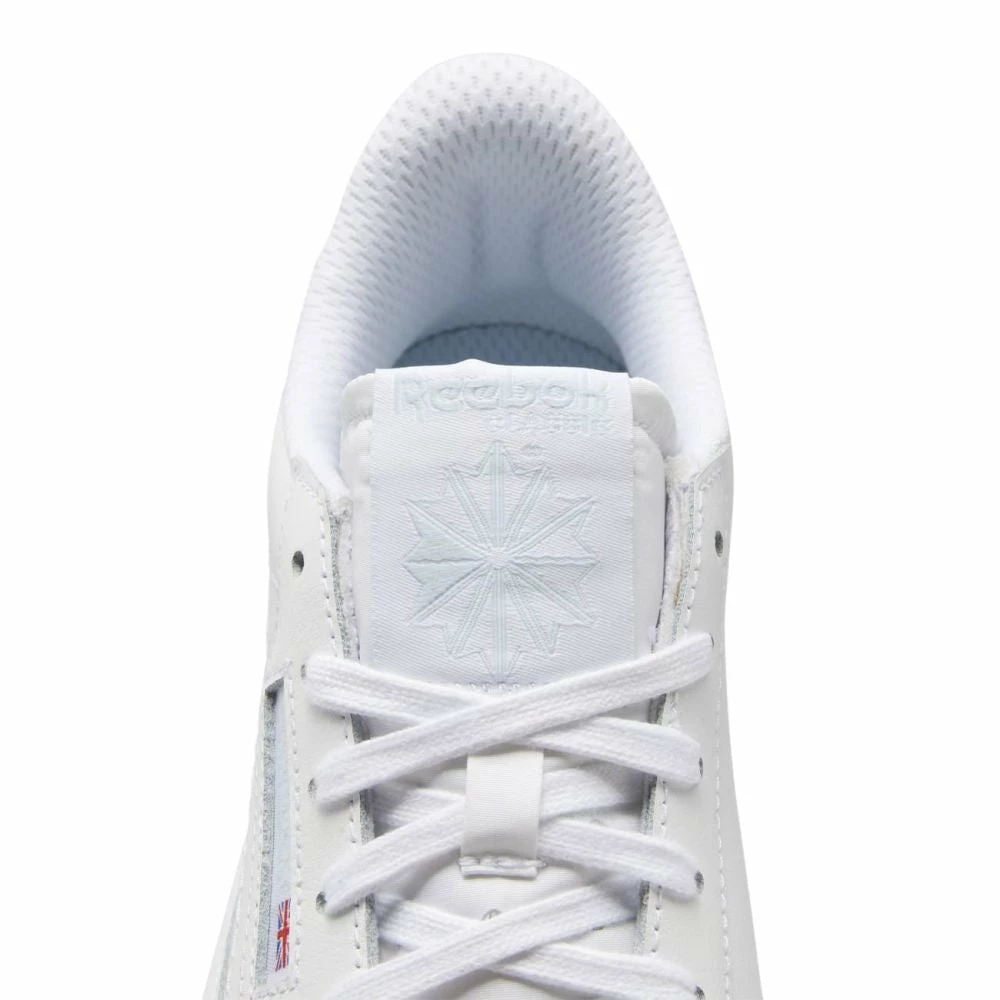 Reebok Women's Court Peak In Ftwr White/Glass Blue/Rbbr White 6 Reebok Women's Court Peak In Ftwr White/Glass Blue/Rbbr White - Image 4