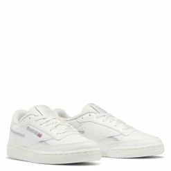 Reebok Women's Vegan Club C 85 In Chalk/Gable Grey/Quartz Glow -Shoe Shop gz3661 2 1100x