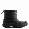 Hunter Women's Intrepid Insulated Short Snow Boots In Black -Shoe Shop ht wfs2108wwu 1067 1 1100x