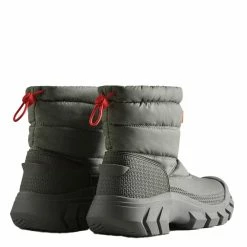 Hunter Women's Intrepid Insulated Short Snow Boots In Urban Grey -Shoe Shop ht wfs2108wwu 1068 3 1100x