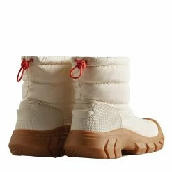 Hunter Women's Intrepid Insulated Short Snow Boots In White Willow/Gum -Shoe Shop ht wfs2108wwu 1069 3 1100x
