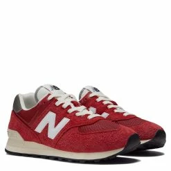 New Balance 574 In Varsity Red With White -Shoe Shop nb u574hr2 1537 2 1100x