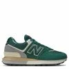 New Balance 574 In Green With Silver -Shoe Shop nb u574lgnw 1590 1 1100x