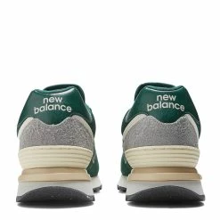 New Balance 574 In Green With Silver -Shoe Shop nb u574lgnw 1590 4 1100x