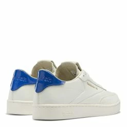 Reebok Women's Club C Clean In Chalk/Chalk/Vector Blue -Shoe Shop rb gy1384 1115 4 1100x