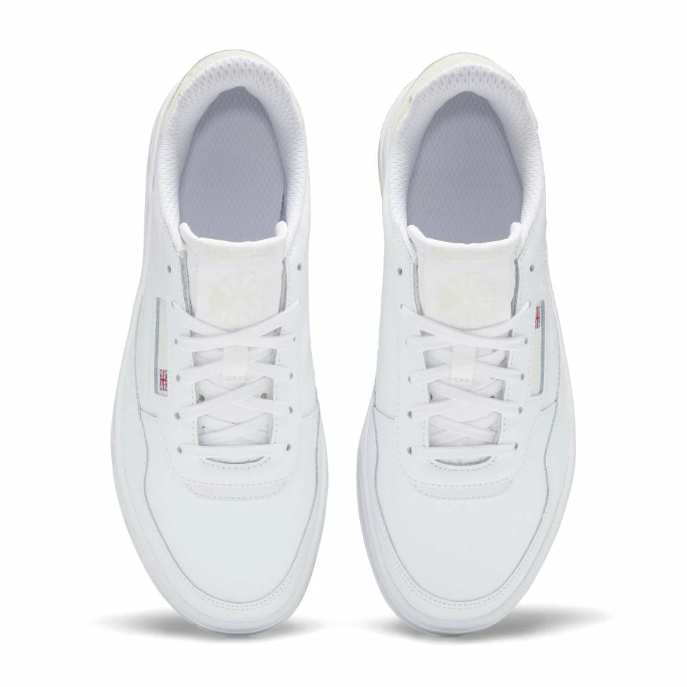 Reebok Women's Court Peak In Ftwr White/Alabaster/Rbbr White 4 Reebok Women's Court Peak In Ftwr White/Alabaster/Rbbr White - Image 3