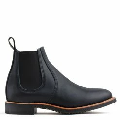 Red Wing Shoes Red Wing Women's 6-Inch Chelsea 3455 In Black Boundary -Shoe Shop rw 3455 1052 2 1100x