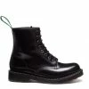 Solovair 8 Eye Derby Boot In Black Hi-Shine -Shoe Shop s8551bkg 103 1 1100x
