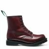 Solovair 8 Eye Derby Boot In Oxblood Hi-Shine -Shoe Shop s8551oxg 104 1 1100x