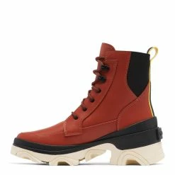 Sorel Women's Brex Lace Boot In Warp Red/Black 8 Sorel Women's Brex Lace Boot In Warp Red/Black -Shoe Shop so 1951211849 2104 3 1100x