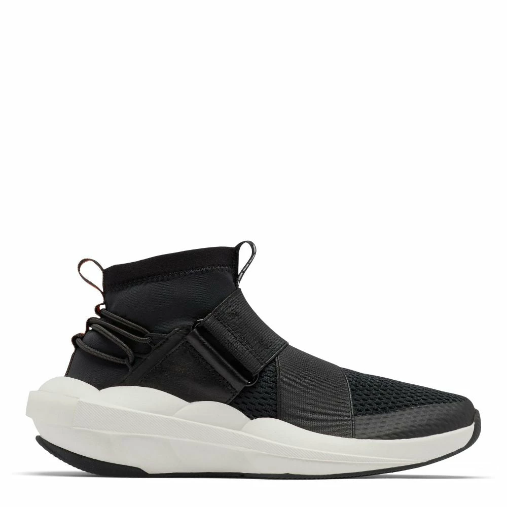 Sorel Women's Explorer Defy Mid In Black/Sea Salt 3 Sorel Women's Explorer Defy Mid In Black/Sea Salt