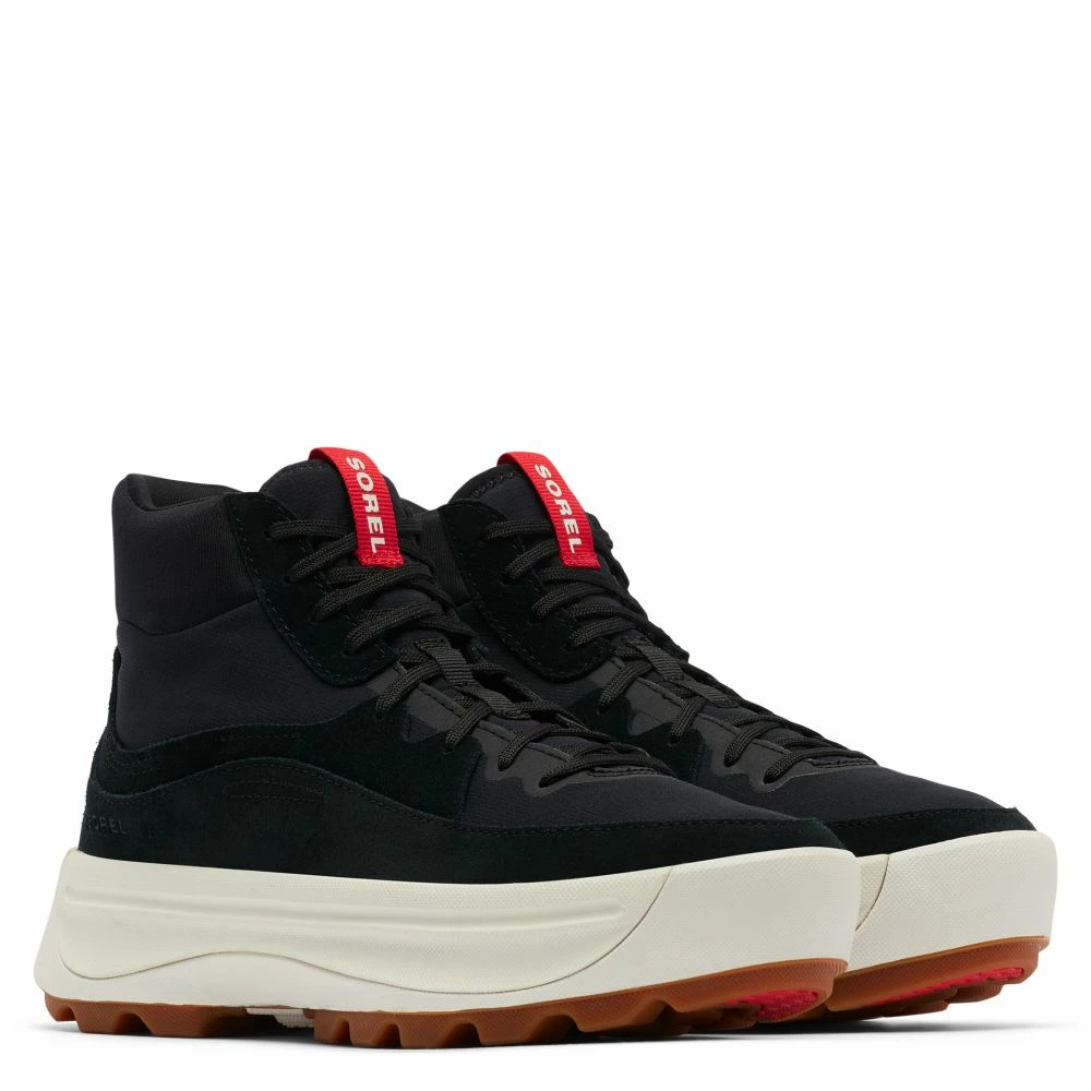 Sorel Women's ONA 530 Mid Sneaker In Black/Jet 4 Sorel Women's ONA 530 Mid Sneaker In Black/Jet - Image 2