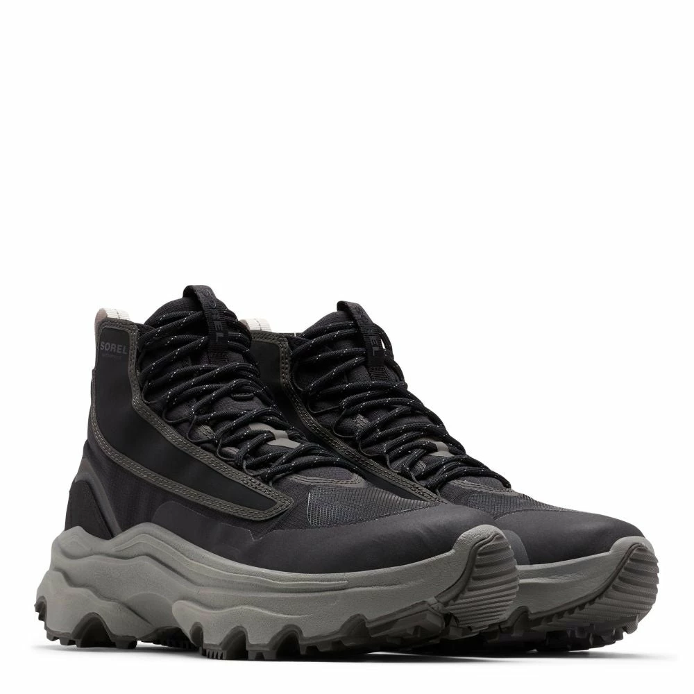Sorel Men's Kinetic Breakthru Venture Mid In Black/Jet 4 Sorel Men's Kinetic Breakthru Venture Mid In Black/Jet - Image 2