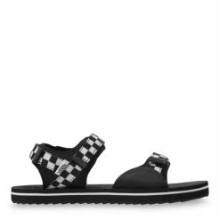 Vans Women's Checkerboard Tri-Lock In Black/White