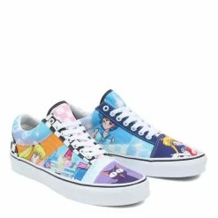 Shoe Shop 19 Vans X Pretty Guardian Sailor Moon Old Skool Patchwork In Multicolour