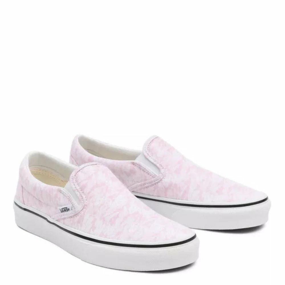 Vans Women's Washes Classic Slip-On In Cradle Pink/True White 4 Vans Women's Washes Classic Slip-On In Cradle Pink/True White - Image 2