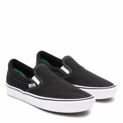 Vans ComfyCush Slip-On In Black/True White -Shoe Shop vn 0a3wmdvne 4207 2 1100x