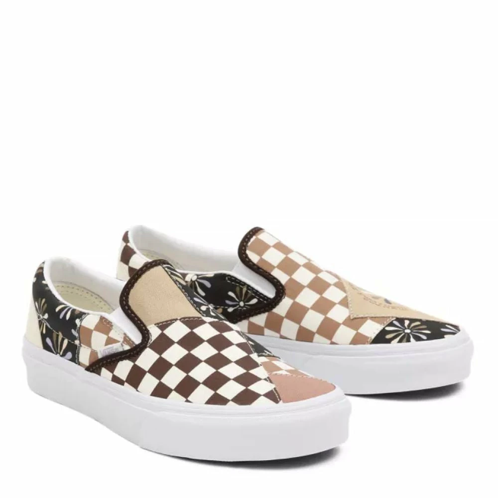 Vans Divine Energy Classic Slip-On Patchwork In Multi/True White 4 Vans Divine Energy Classic Slip-On Patchwork In Multi/True White - Image 2