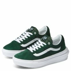 Vans Old Skool Over In Dark Green/White 6 Vans Old Skool Over In Dark Green/White -Shoe Shop vn 0a7q5edgy 4277 2 1100x