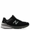 New Balance Women's Made In US 990v5 In Black With Silver 2 New Balance Women's Made In US 990v5 In Black With Silver -Shoe Shop w990bk5 1 1100x
