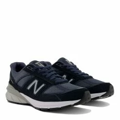 New Balance Women's Made In US 990v5 In Navy With Silver 7 New Balance Women's Made In US 990v5 In Navy With Silver -Shoe Shop w990nv5 2 1100x