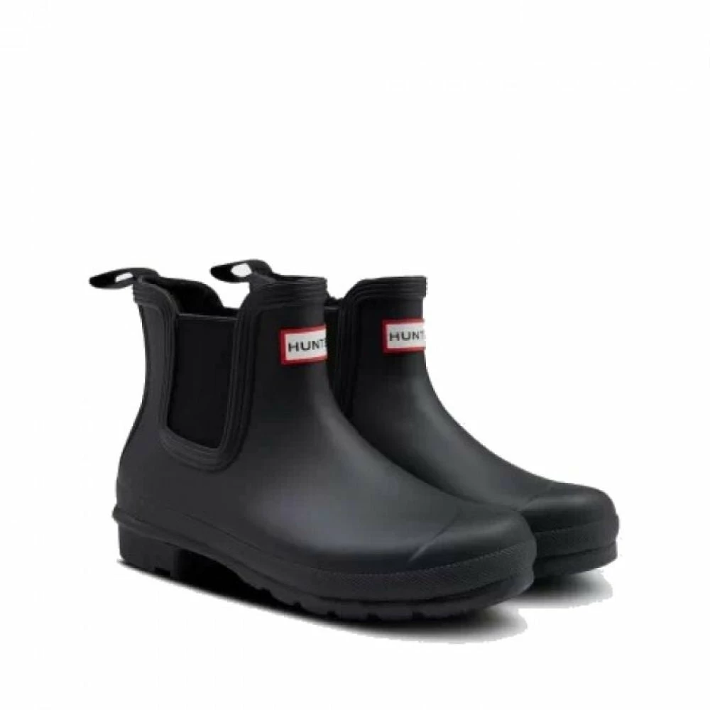 Hunter Women's Original Insulated Chelsea Boots In Black 4 Hunter Women's Original Insulated Chelsea Boots In Black - Image 2