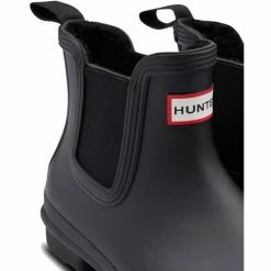 Hunter Women's Original Insulated Chelsea Boots In Black 7 Hunter Women's Original Insulated Chelsea Boots In Black -Shoe Shop wfs1003rma 3 1100x