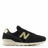 New Balance Women's 996v2 In Black With Gold And Magnet -Shoe Shop wl996ce2 2 1100x