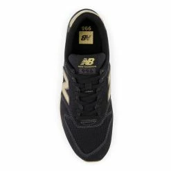 New Balance Women's 996v2 In Black With Gold And Magnet -Shoe Shop wl996ce2 4 1100x